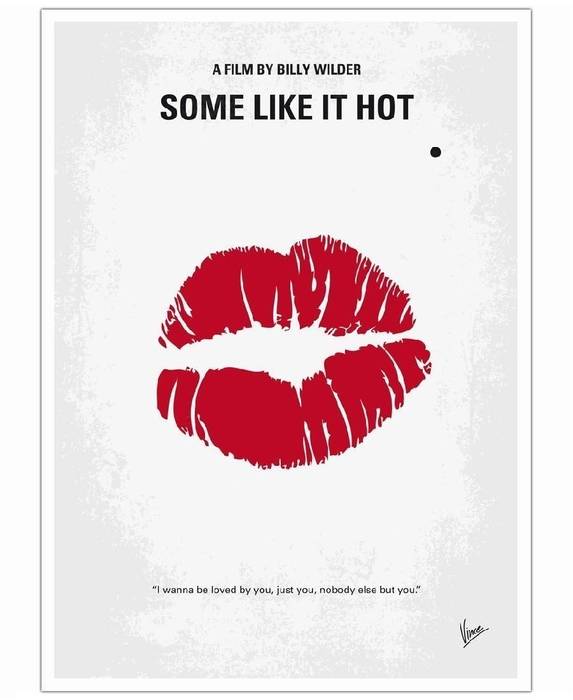 Some Like It Hot Poster JUNIQE Weitere Zimmer Bilder & Gemälde
