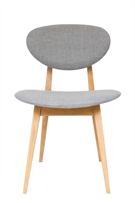 krzesło | szara perła Magiel Minimalistyczne domowe biuro i gabinet Krzesła