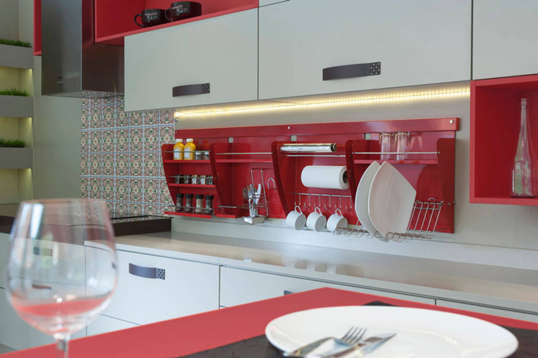 homify Modern kitchen Accessories & textiles