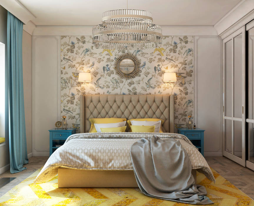 Спальня tatarintsevadesign Спальня в классическом стиле