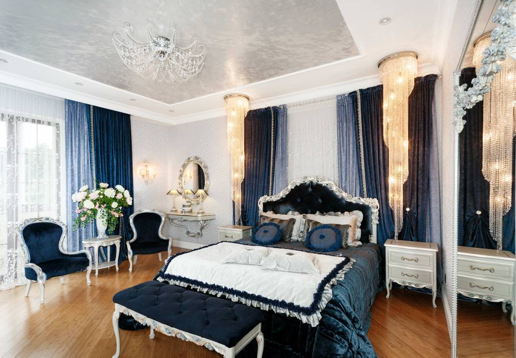 Дом в г.Калининграде, AGRAFFE design AGRAFFE design Classic style bedroom