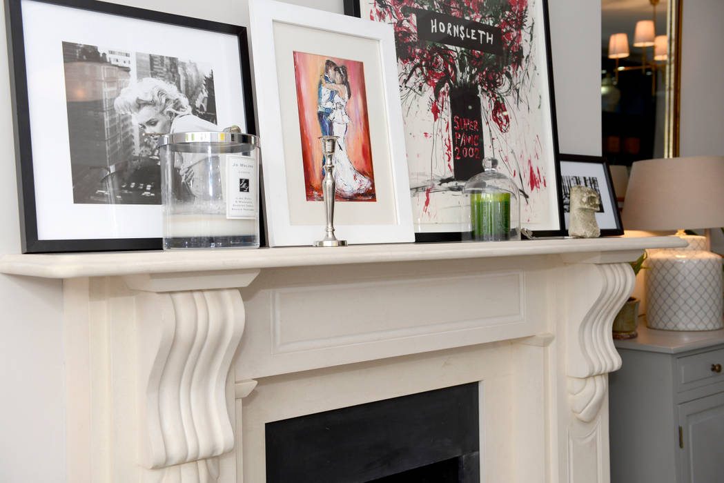 Family Home: Complete refurbishment of a Victorian Family Home in South West London, Ruth Noble Interiors Ruth Noble Interiors Eclectic style living room Accessories & decoration