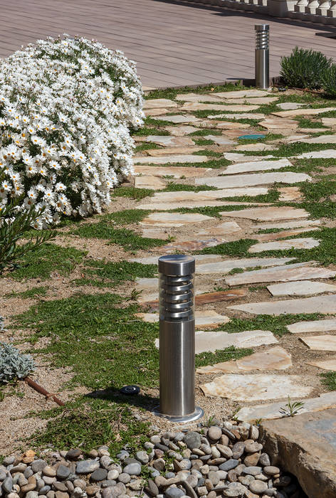 Camino de losas jardines mediterráneos de landshaft mediterráneo | homify