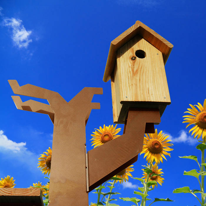 Vogelboomhut, Maandag meubels Maandag meubels Skandinavischer Garten Accessoires und Dekoration