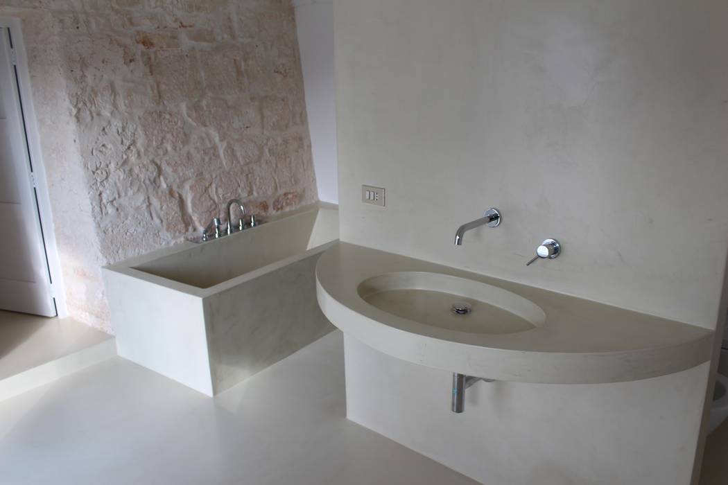 Casa Mac, Antonio D'aprile Architetto Antonio D'aprile Architetto Modern Bathroom