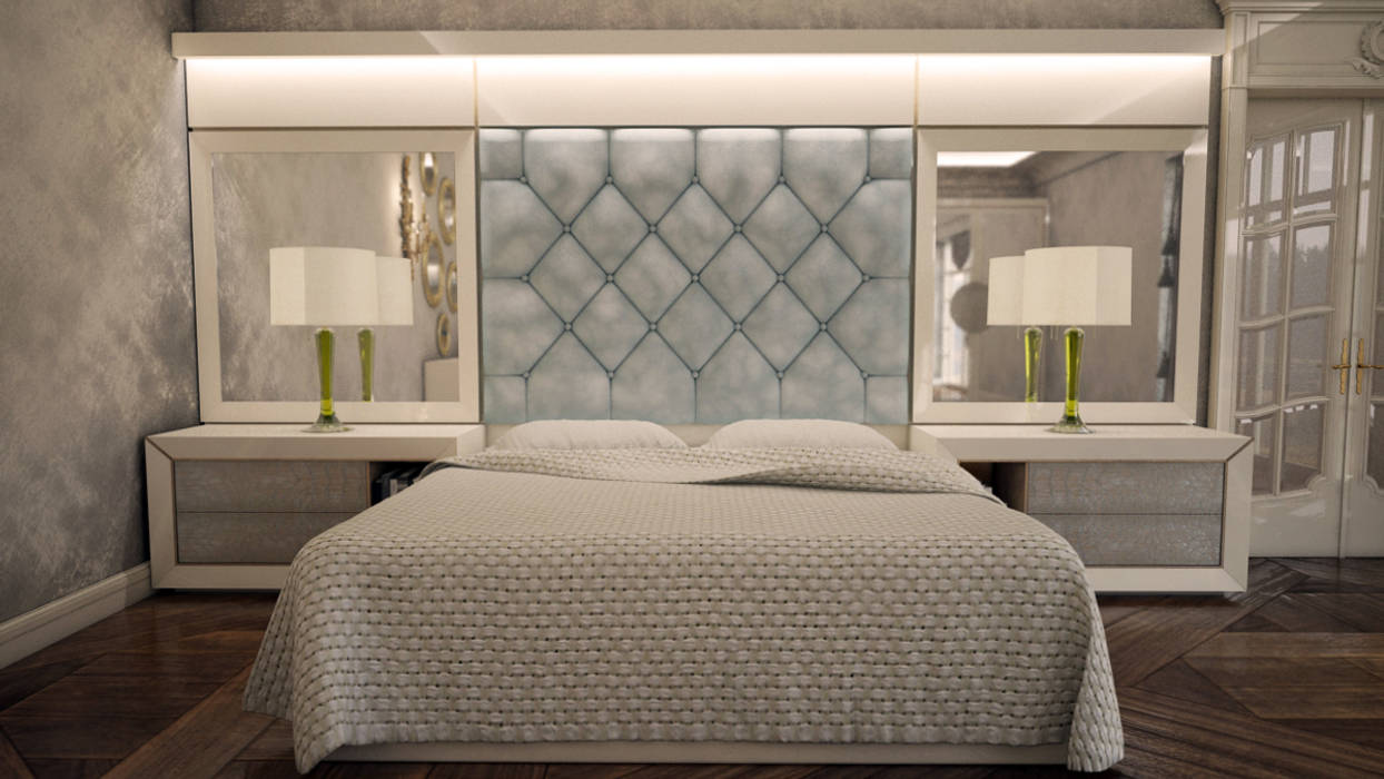 Golden Yatak Odası / Özel Sonmez Mobilya Avantgarde Boutique Modoko Klasik Yatak Odası