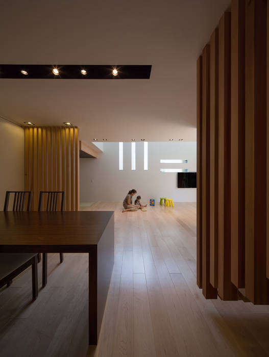 Y2-house・Y3-house「縦と横の家」, Architect Show Co.,Ltd: Architect Show Co.,Ltdが手掛けた現代のです。,モダン