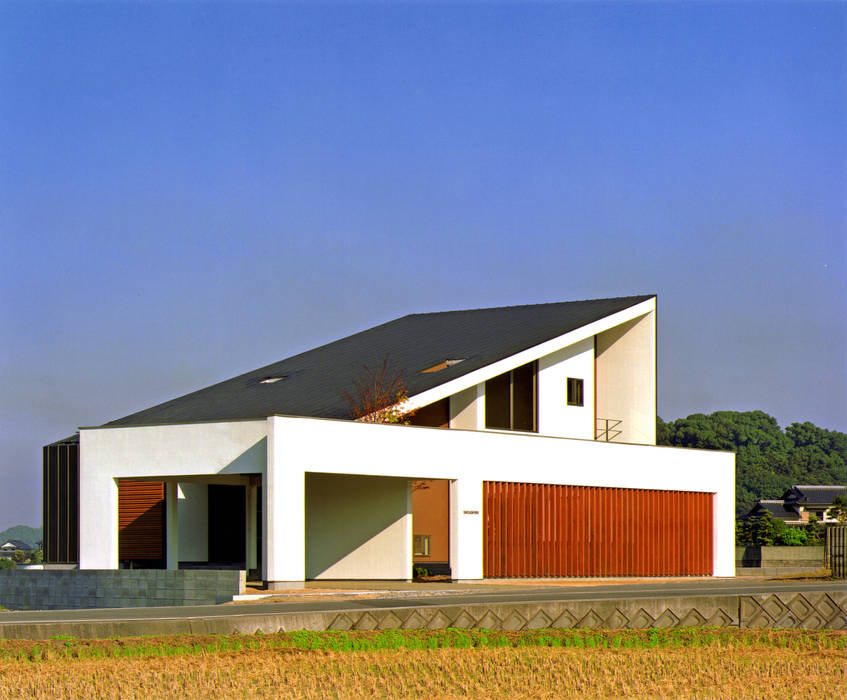 N3-house「田園の家」, Architect Show Co.,Ltd: Architect Show Co.,Ltdが手掛けた現代のです。,モダン