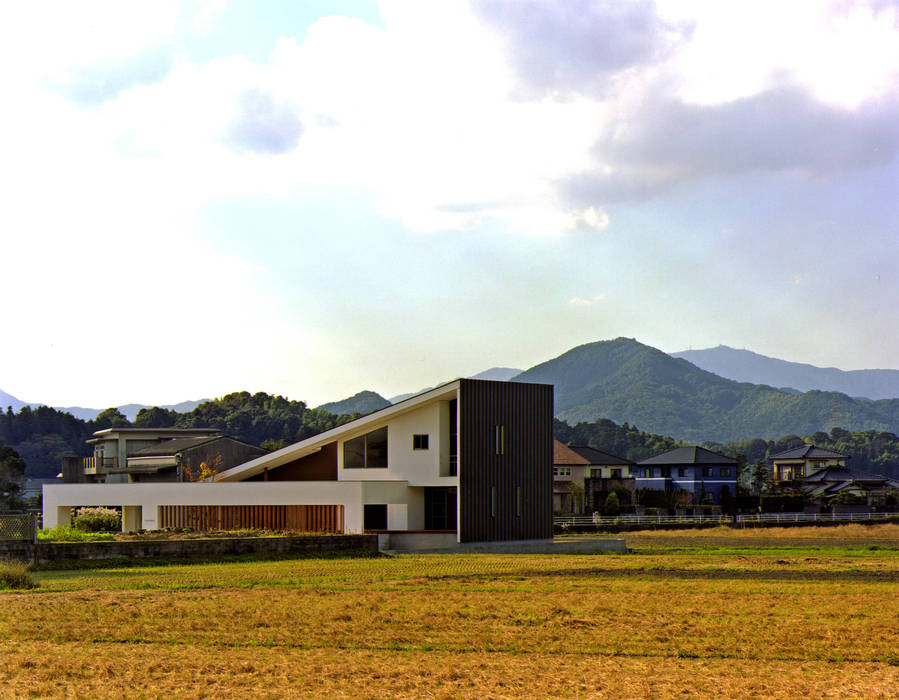 N3-house「田園の家」, Architect Show Co.,Ltd: Architect Show Co.,Ltdが手掛けた現代のです。,モダン