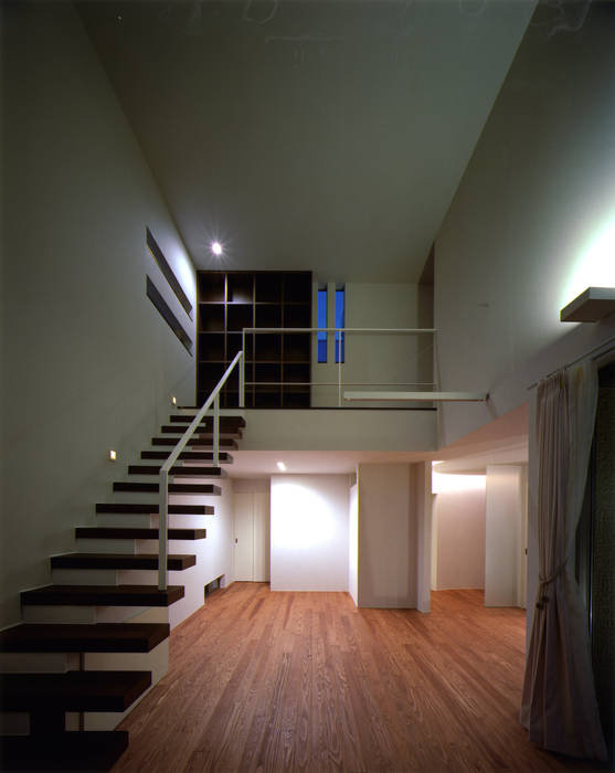 N2-house 「切抜かれた家」, Architect Show Co.,Ltd: Architect Show Co.,Ltdが手掛けた現代のです。,モダン