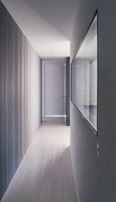 VIVIENDA A-MOR-I-SART estudio551 Pasillos, vestíbulos y escaleras de estilo moderno