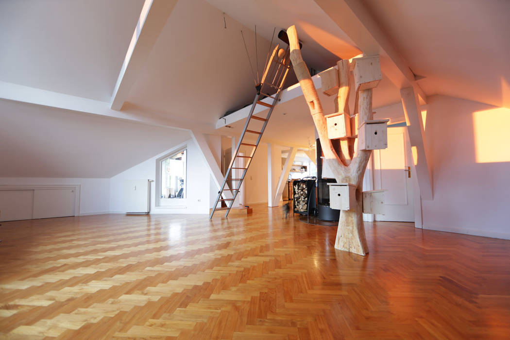 Kratzbaum Ausgefallene Wohnzimmer Von Konrad Geldhauser