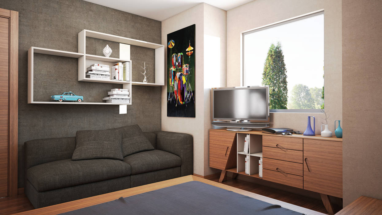 homify Dormitorios de estilo moderno