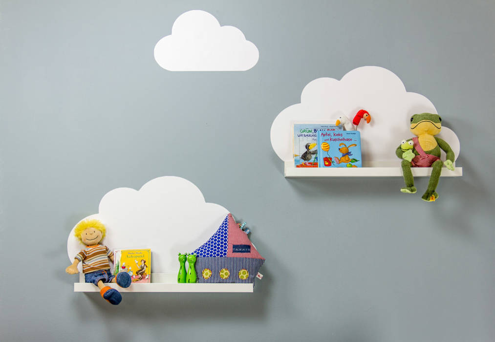 Wolkenreich - Stickerset für IKEA RIBBA Bilderleisten homify Skandinavische Kinderzimmer Accessoires und Dekoration