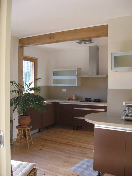 une cuisine claire et conviviale, casa architectes casa architectes