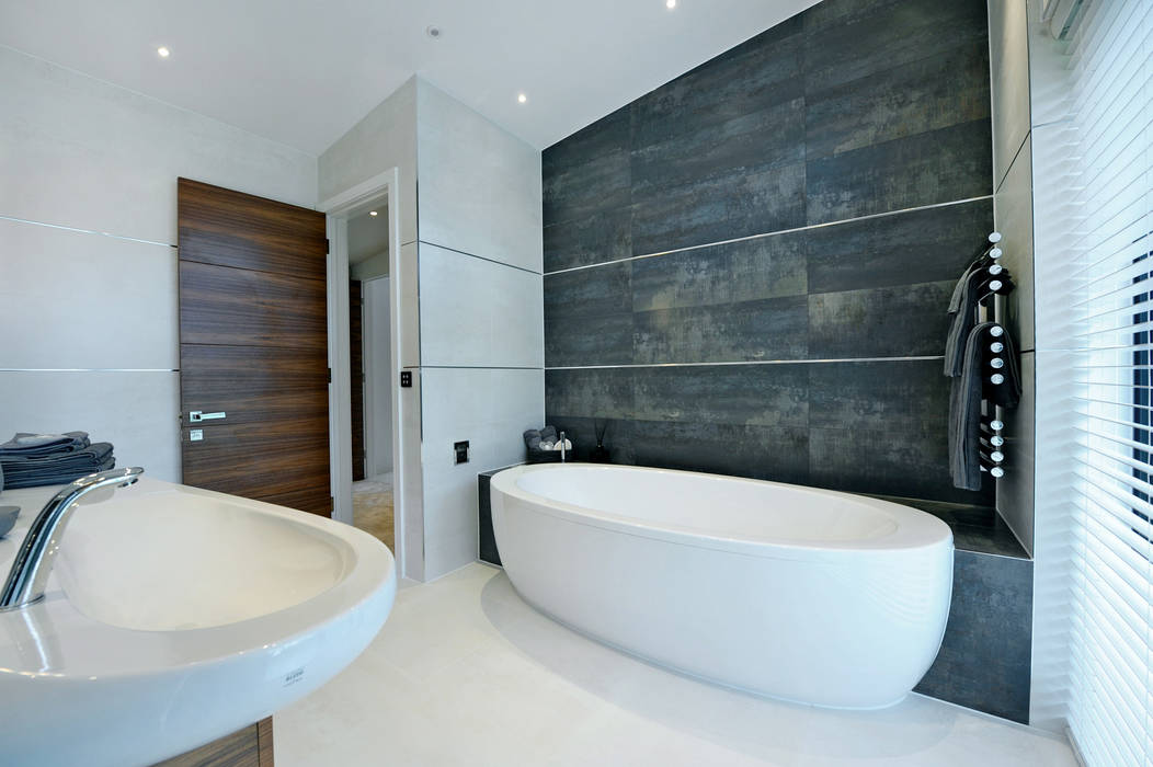 Redwoods, Wimborne, Dorset, Jigsaw Interior Architecture & Design Jigsaw Interior Architecture & Design Modern bathroom