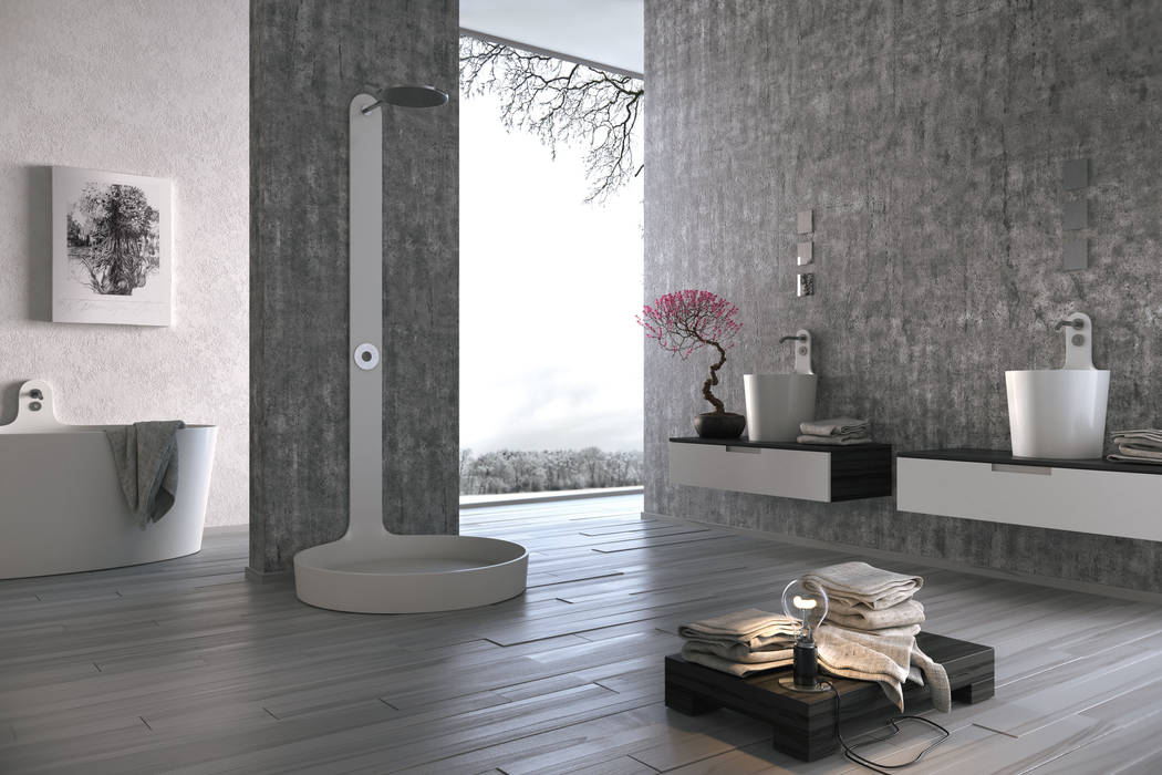MYBATH BUCKET & SPOON MyBath Scandinavian style bathroom Bathtubs & showers