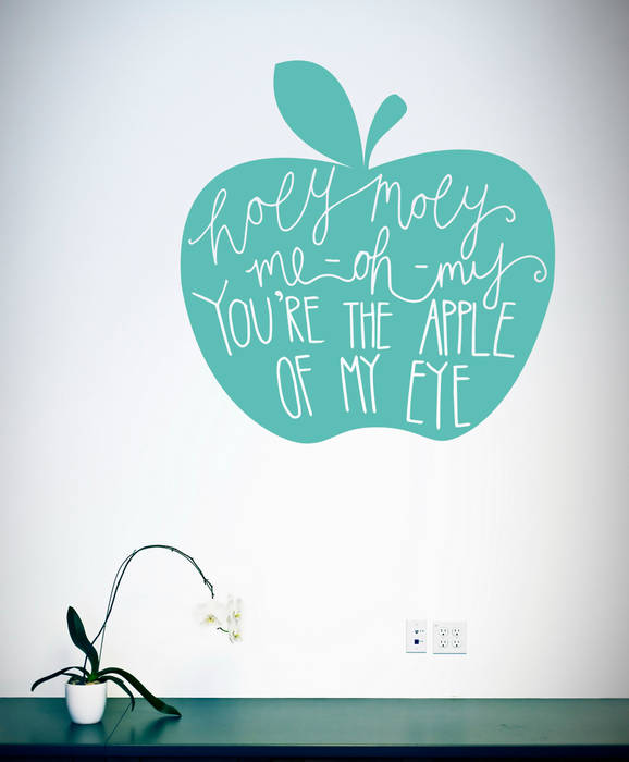 Holy moly wall sticker Vinyl Impression Modern walls & floors Wall tattoos