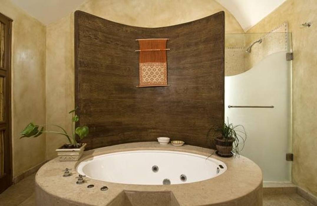 villas mandarina, CASA MÉXICO CASA MÉXICO حمام Bathtubs & showers