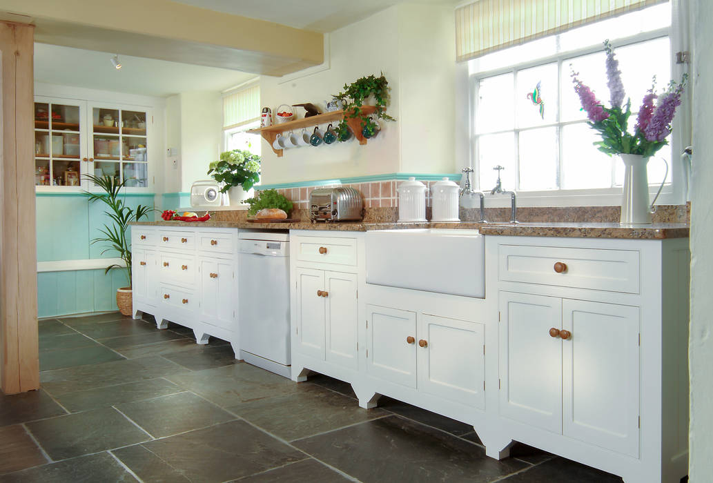 Free Standing Country Kitchen, Samuel F Walsh Furniture Samuel F Walsh Furniture ห้องครัว