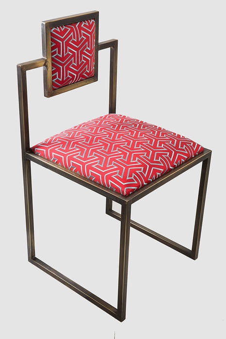 Square Chair, Francesco Della Femina Francesco Della Femina Modern living room Stools & chairs