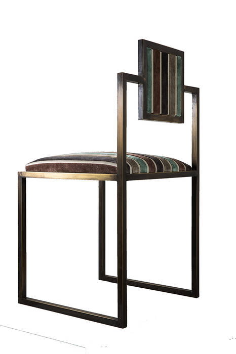 Square Chair, Francesco Della Femina Francesco Della Femina Вітальня Табурети та стільці