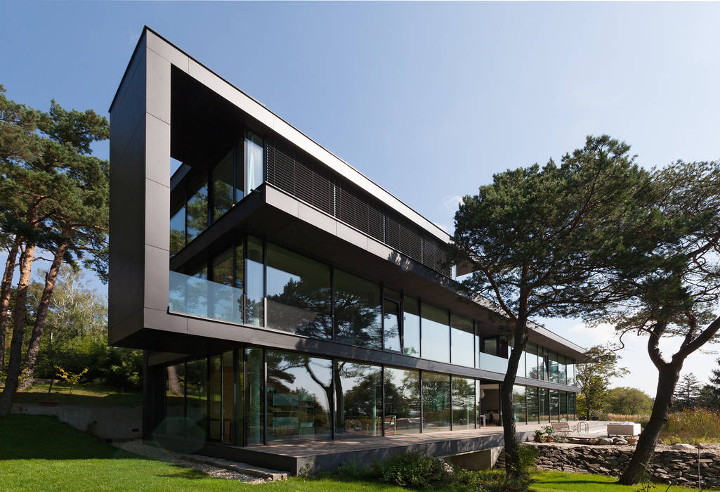 Black Pearl, Architekt Zoran Bodrozic Architekt Zoran Bodrozic Дома в стиле минимализм