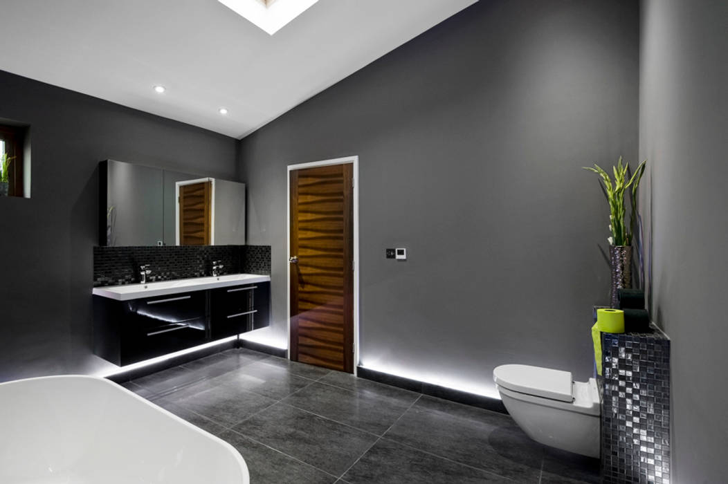 Rock Star Bathroom , Lisa Melvin Design Lisa Melvin Design 現代浴室設計點子、靈感&圖片