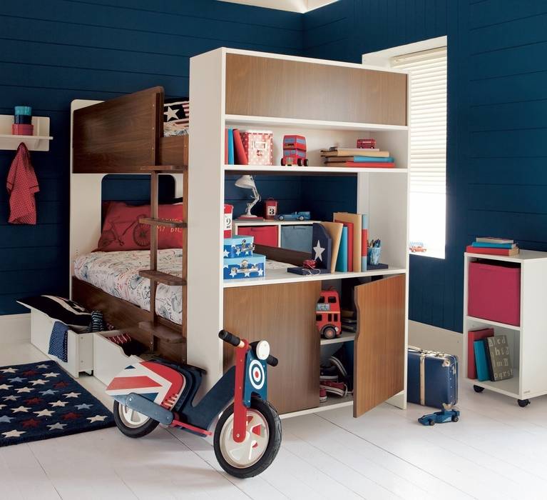 Coco Storage Bunk ASPACE Dormitorios infantiles de estilo minimalista Camas y cunas