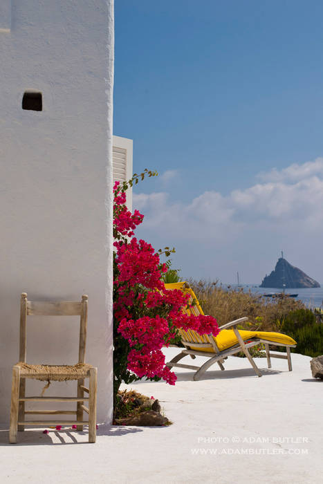 Casa Menne, Panarea, Aeolian Islands, Sicily Adam Butler Photography Тераса