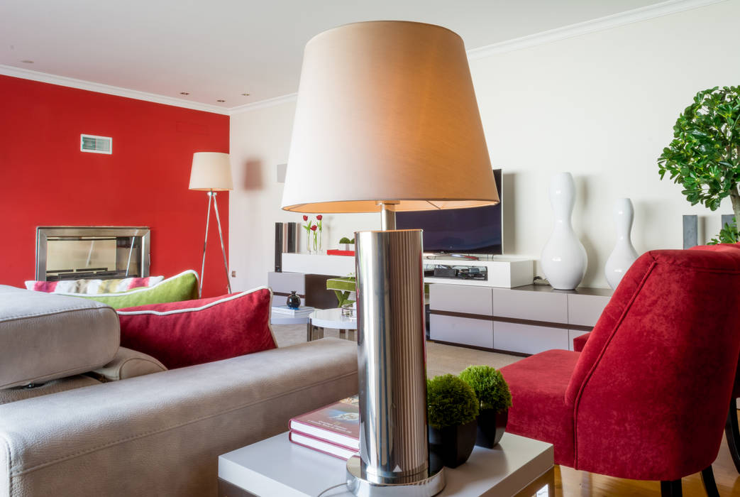  Living room by Ângela Pinheiro Home Design, Eclectic   