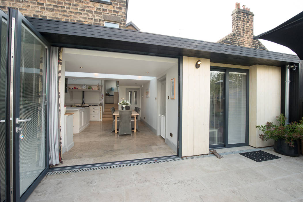 Doma architects - kitchen garden - inside / outside doma architects Modern houses