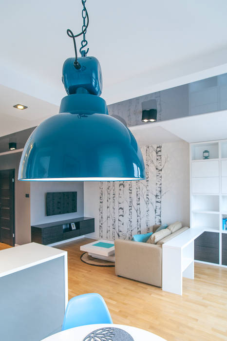  Dining room by DK architektura wnętrz