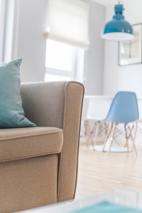  Living room by DK architektura wnętrz