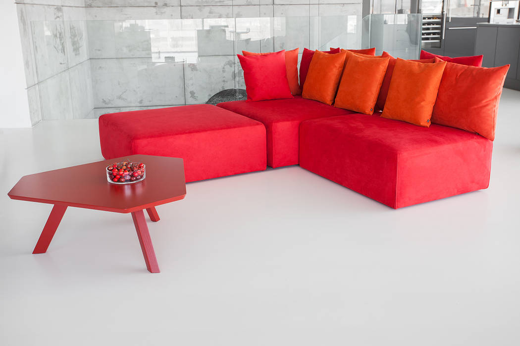 LE MONDE, design Leonardo Talarico, 2014, NOTI NOTI Modern Living Room Sofas & armchairs