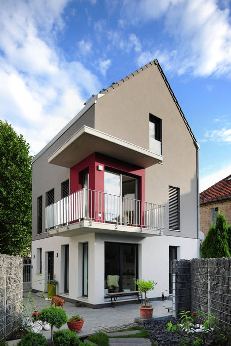 Einfamilienhaus Neubau, Baugeschäft Heckelsmüller Baugeschäft Heckelsmüller Maisons modernes