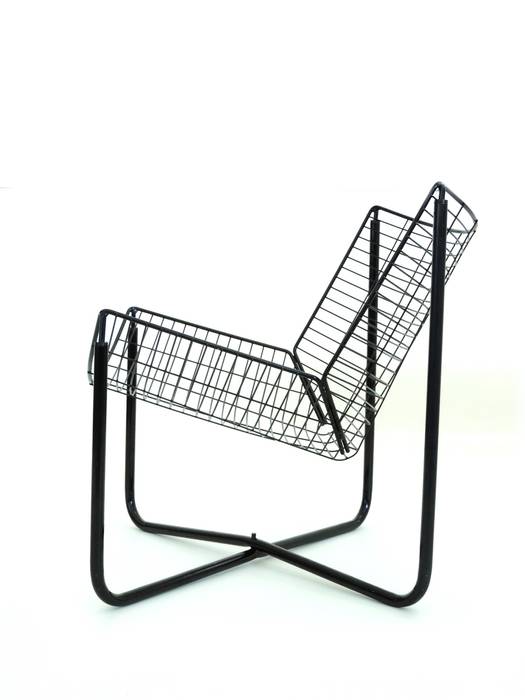 Jarpen Armchair. Designed by Niels Gammelgaard in 1980 for Ikea. Hopper + Space Classic style living room