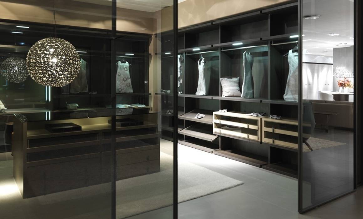 walk-in-wardrobe, Lamco Design LTD Lamco Design LTD Modern dressing room Wardrobes & drawers