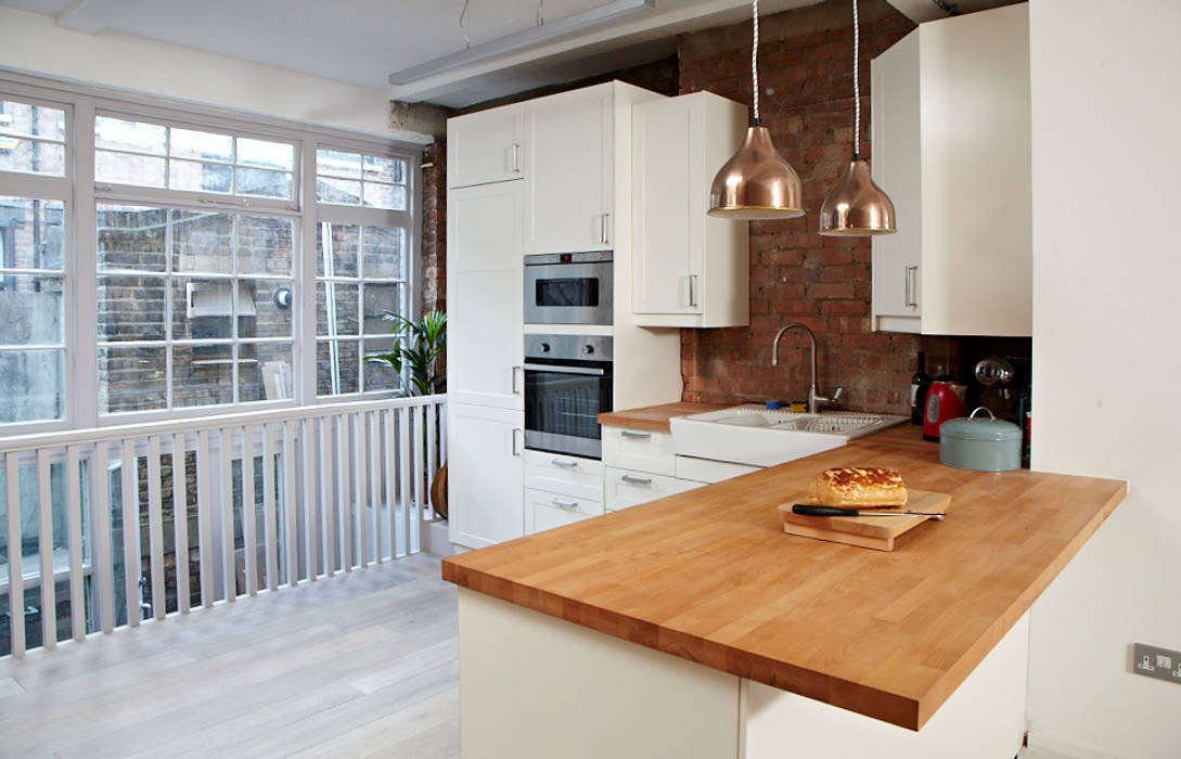 Brilliant Bethnal Green, Propia Propia Cocinas de estilo industrial