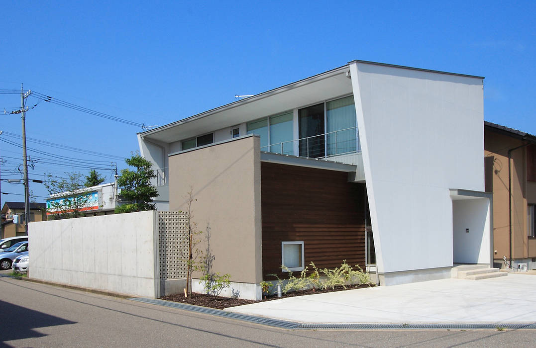 八日市出町の家, 福田康紀建築計画 福田康紀建築計画 モダンな 家