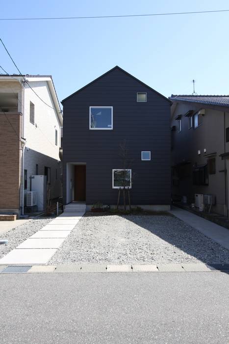 木曳野の家, 福田康紀建築計画 福田康紀建築計画 Moderne huizen