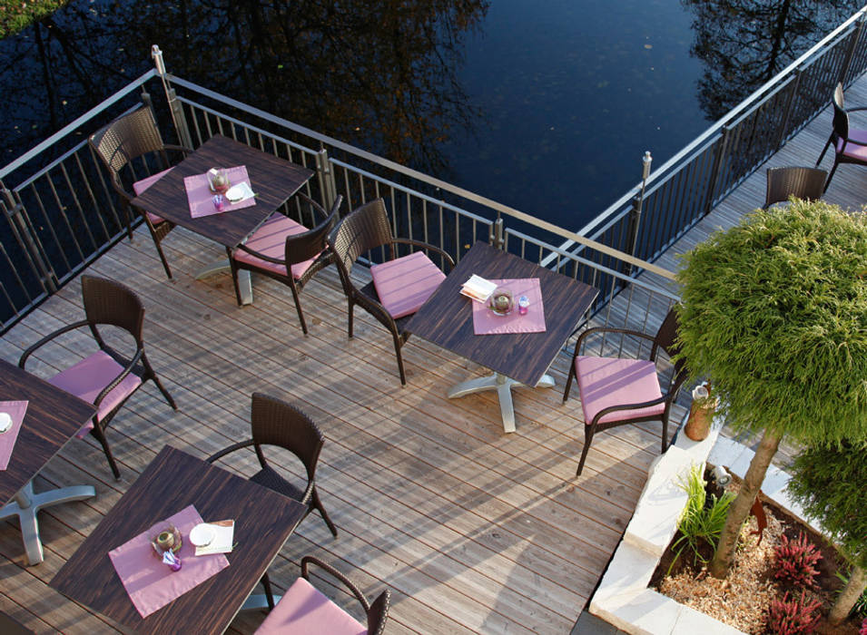 Modern Balcony Veranda Terrace By Braun Wurfele Holz Im Garten Modern Homify Braun & wuerfele schallschutz, laermschutz reflektierend oder absorbierend terrassenholz, wpc terrassendielen. homify