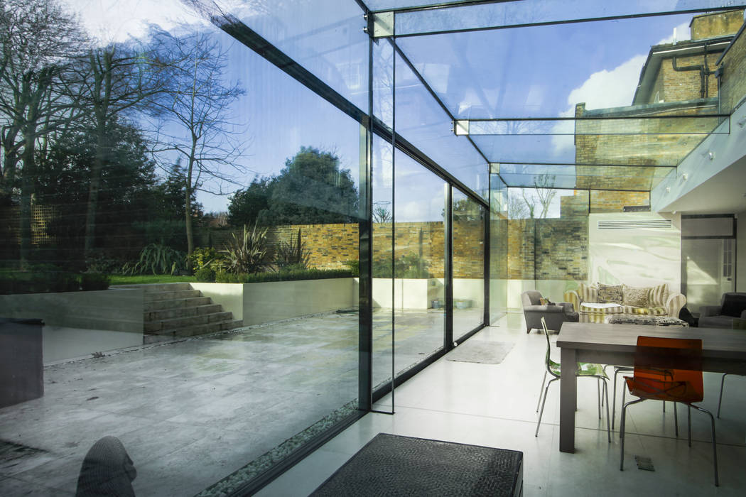 Barnes, london culmax glass box extension minimalist windows & doors by maxlight minimalist