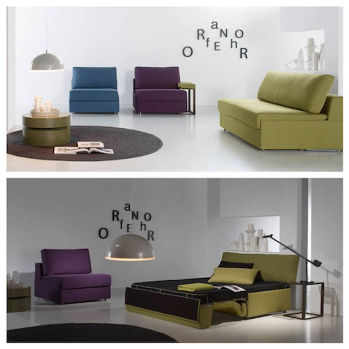 Sofá cama modular mod. modulo sofás cama galea hogarartículos del hogar