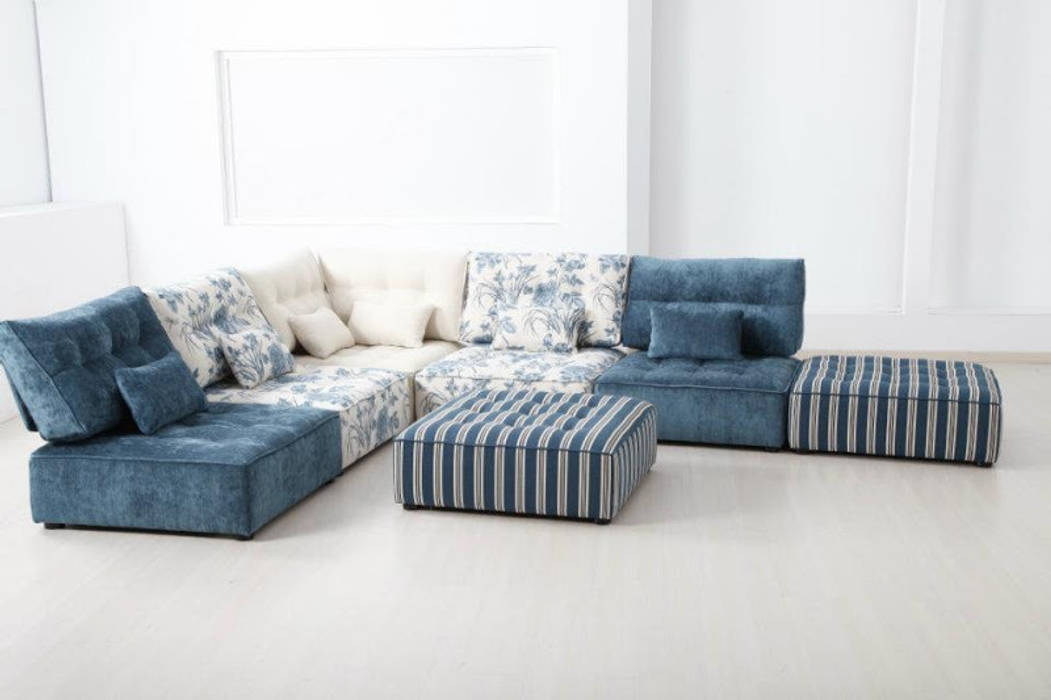 Sofa mod. Arianne de Fama Sofás Cama Galea Casas de estilo industrial Artículos del hogar