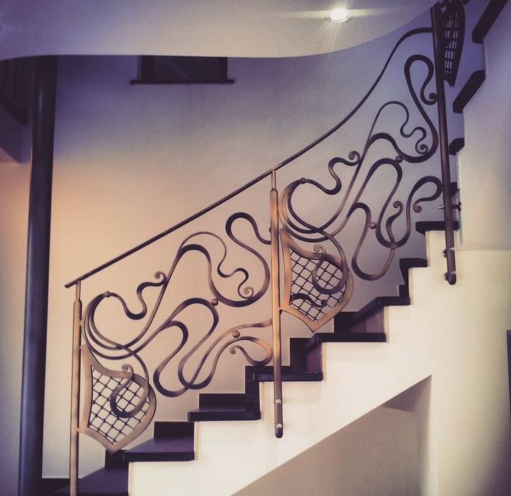 Art Nouveau Luxury Balustrades Maison Noblesse Tangga Stairs
