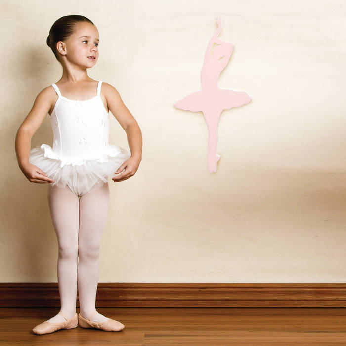 Ballerina 3D-Symbol abc-3D Moderne Kinderzimmer Accessoires und Dekoration