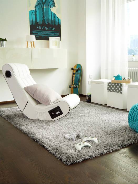 Graue Teppiche: Die Farbe Grau – das neue Weiß, benuta GmbH benuta GmbH Ruang Keluarga Modern Accessories & decoration
