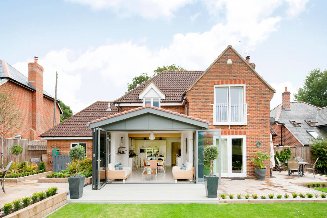 Modern Kitchen / Lounge Extension homify Modern Conservatory