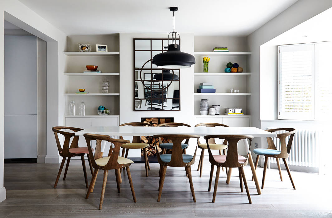 Dining Room homify غرفة السفرة